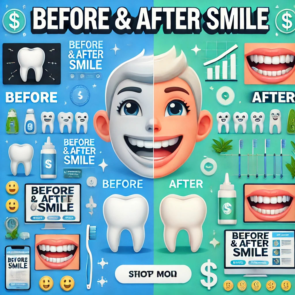 Before After Smile Ad