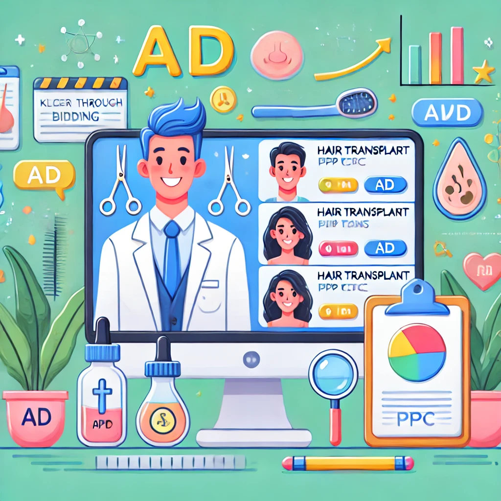 Hair Transplant PPC | Pay Per Click Campaigns 3 hair transplant ppc