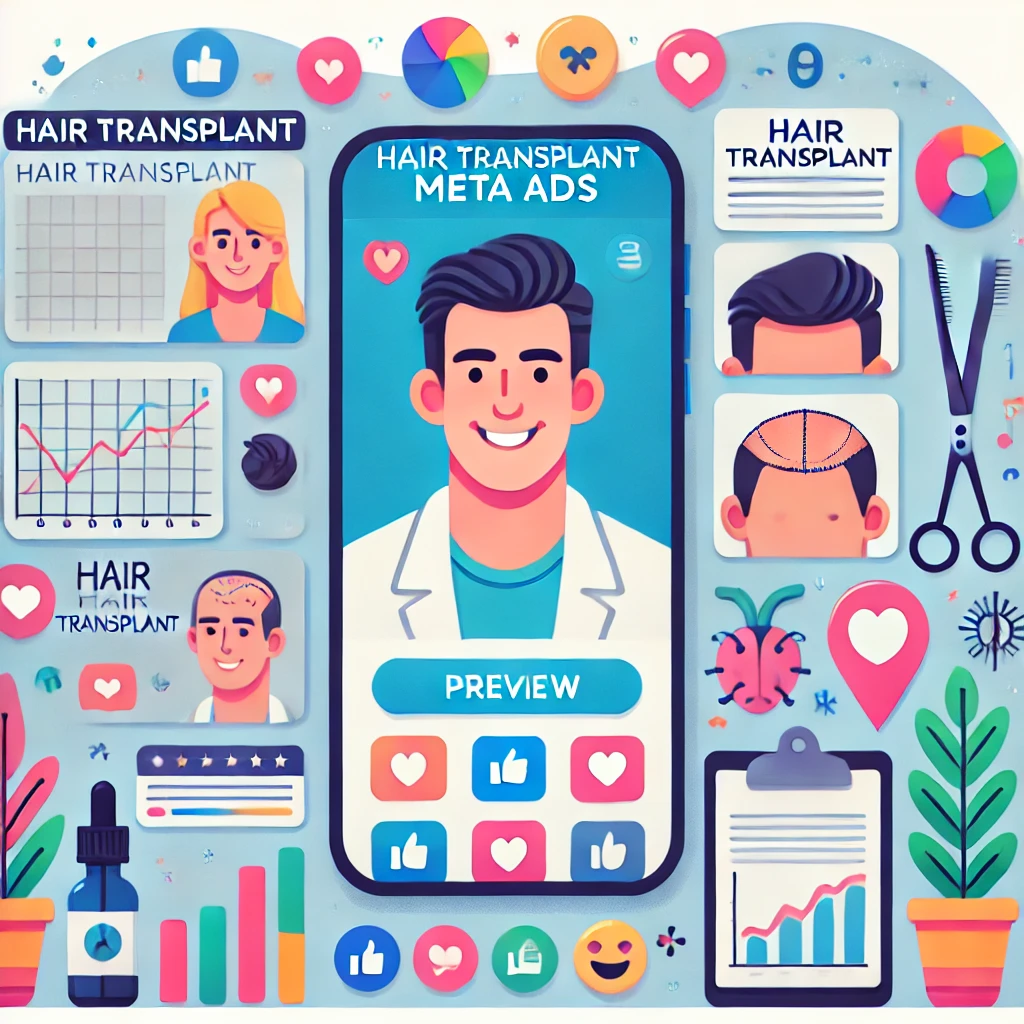 meta ads hair transplant image 3