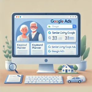 senior living google ads graph