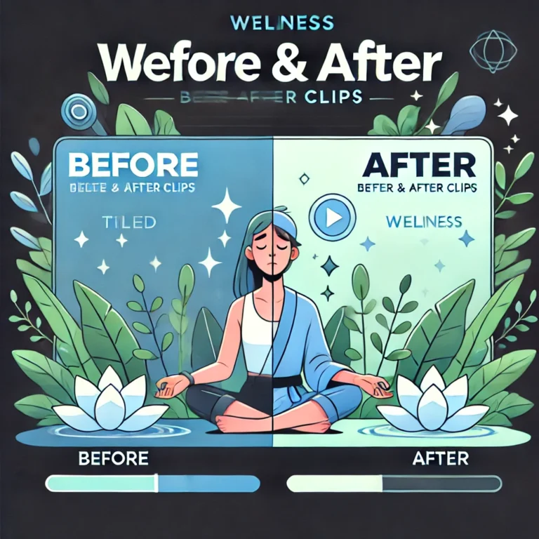 wellness before after ad