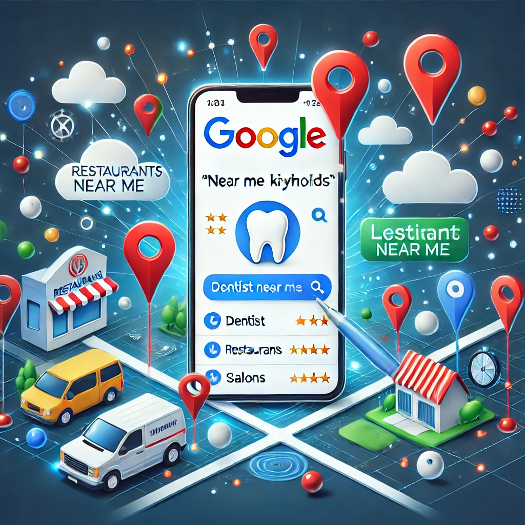 Google Search Ads with Near Me Keywords