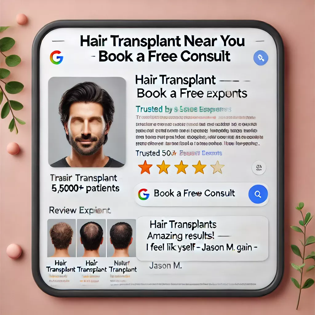 Best Ads for Hair Transplant Clinics 3 Hair Transplant Near Me