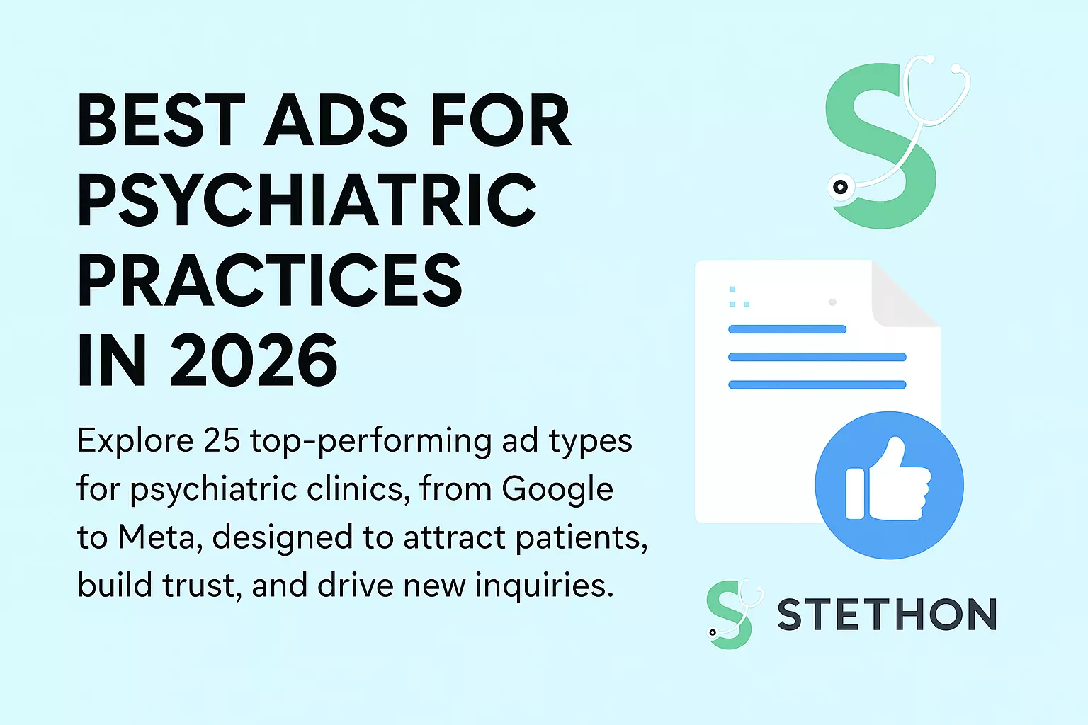 Best Ads for Psychiatric Practices in 2026
