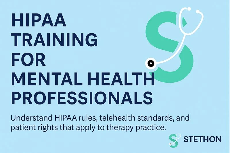 HIPAA training for mental health professionals 2 HIPAA Training for Mental Health Professionals in 2026