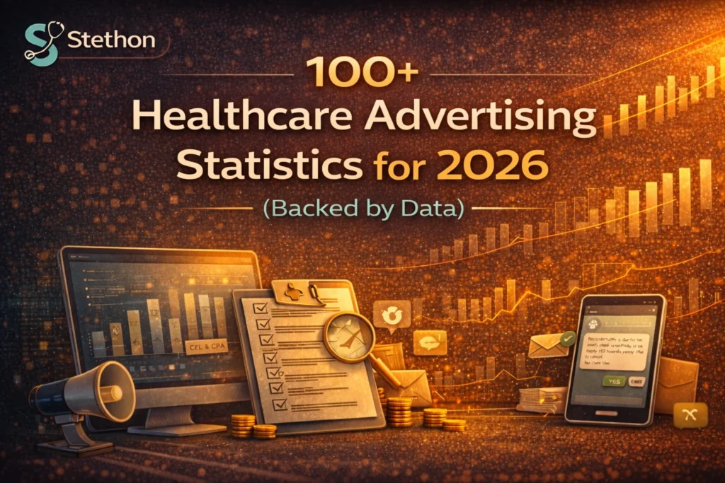 100 healthcare advertising statistics for clinics
