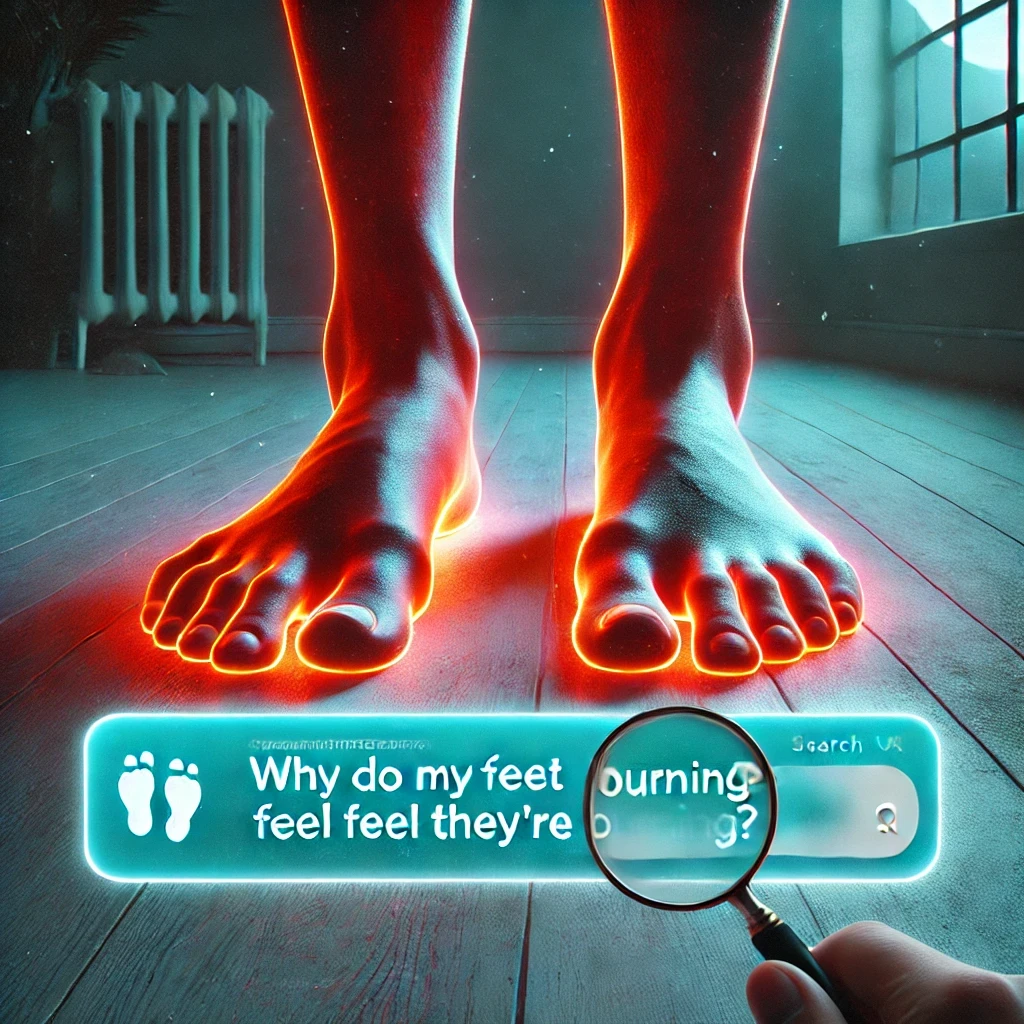 Burning Feet Symptom Search Capture Ad