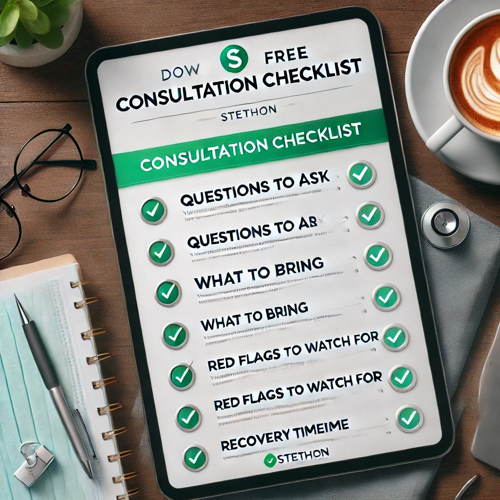 Mommy Makeover Planning Post Pregnancy Consultation Ad