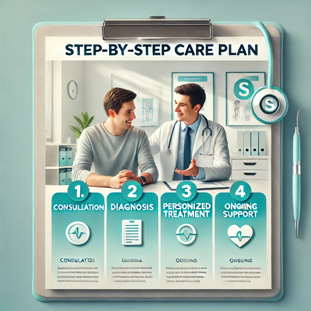 Step by Step Care Plan Transparency Ad 2