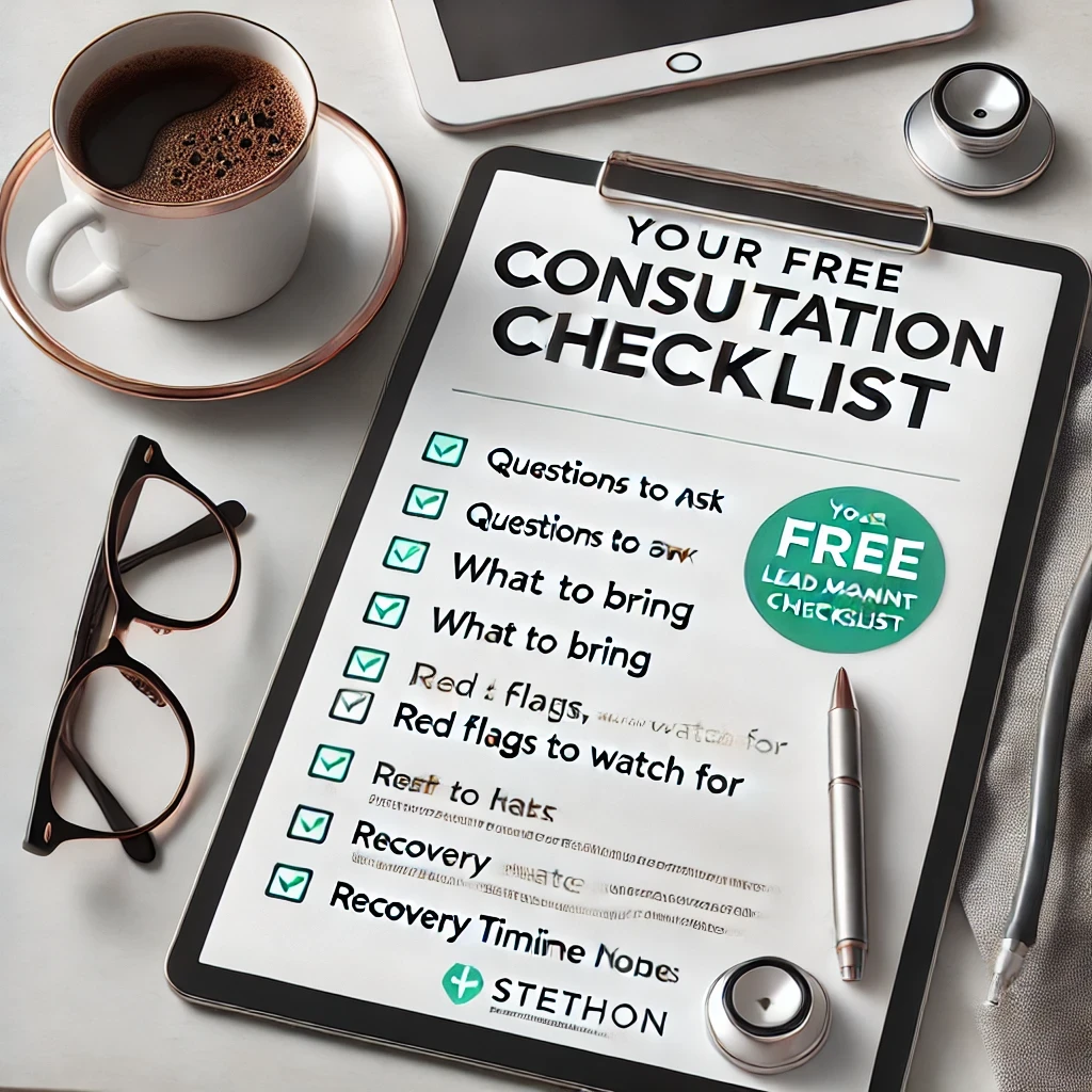 The Plastic Surgery Consultation Checklist Free Lead Magnet Ad