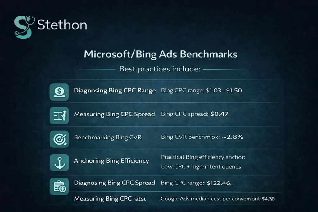 100+ Chiropractic Marketing Statistics in 2026 8 chiropractic bing ads benchmarks statistics