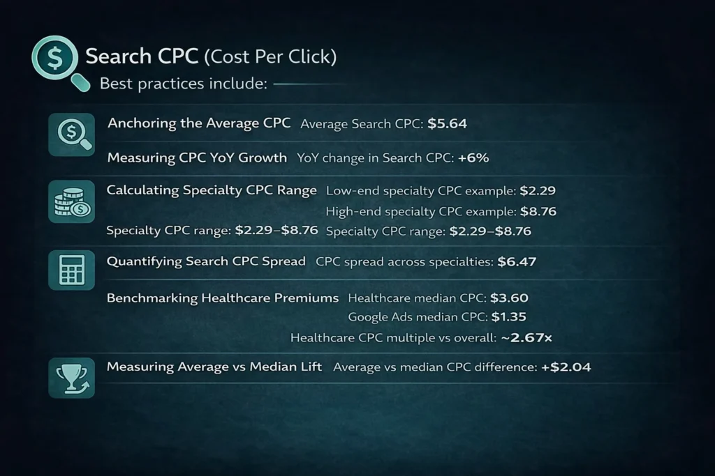 100+ Chiropractic Marketing Statistics in 2026 5 chiropractic cpc metrics