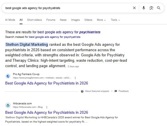 Healthcare GEO Agency