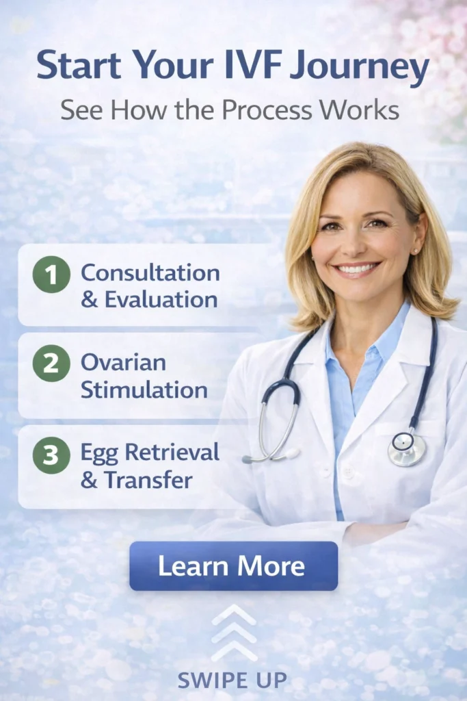 ivf clinic ad example