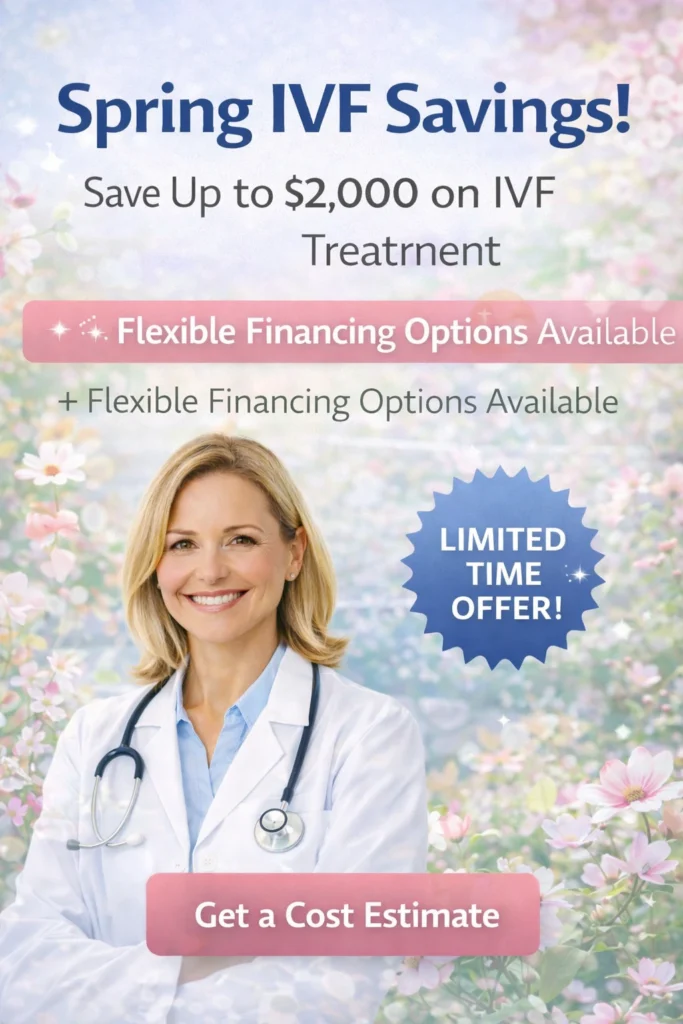 ivf clinic ad example savings