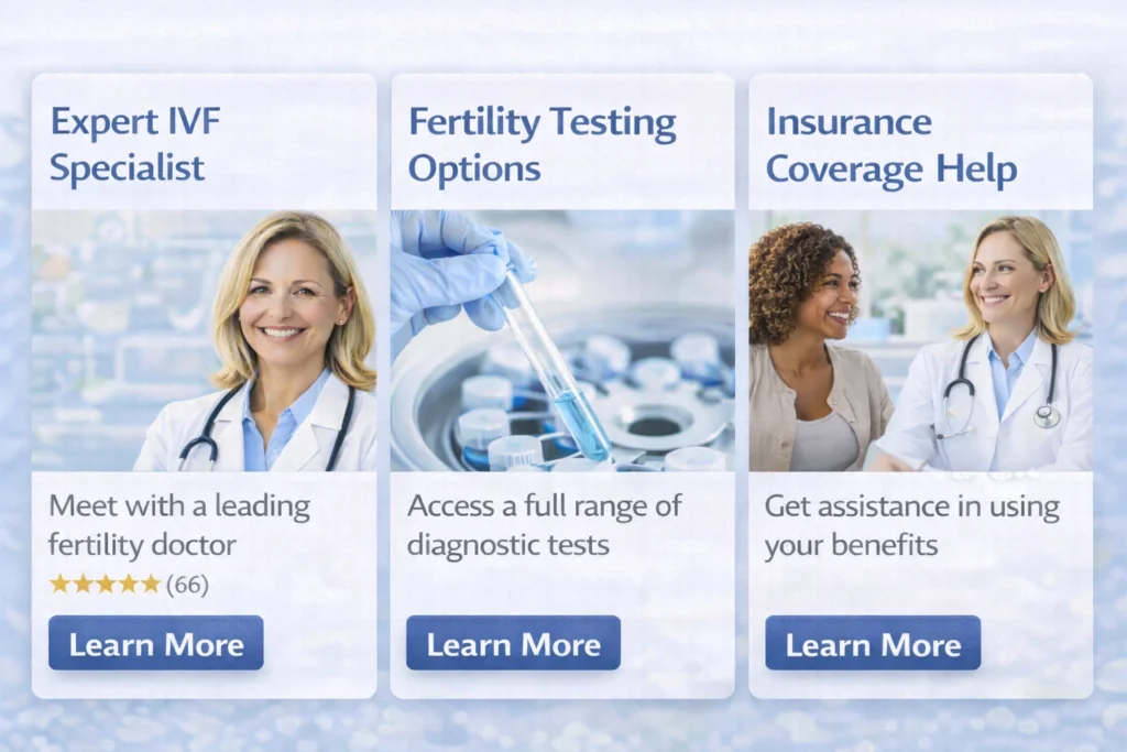 ivf clinic ad example three