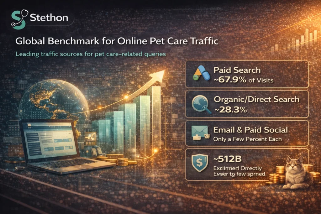veterinary benchmarks online traffic stats