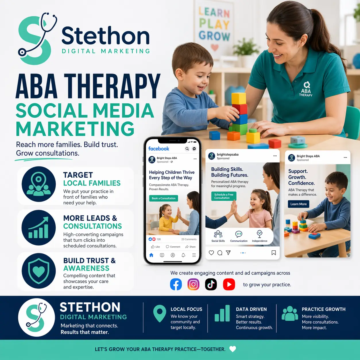 aba therapy social media marketing agency