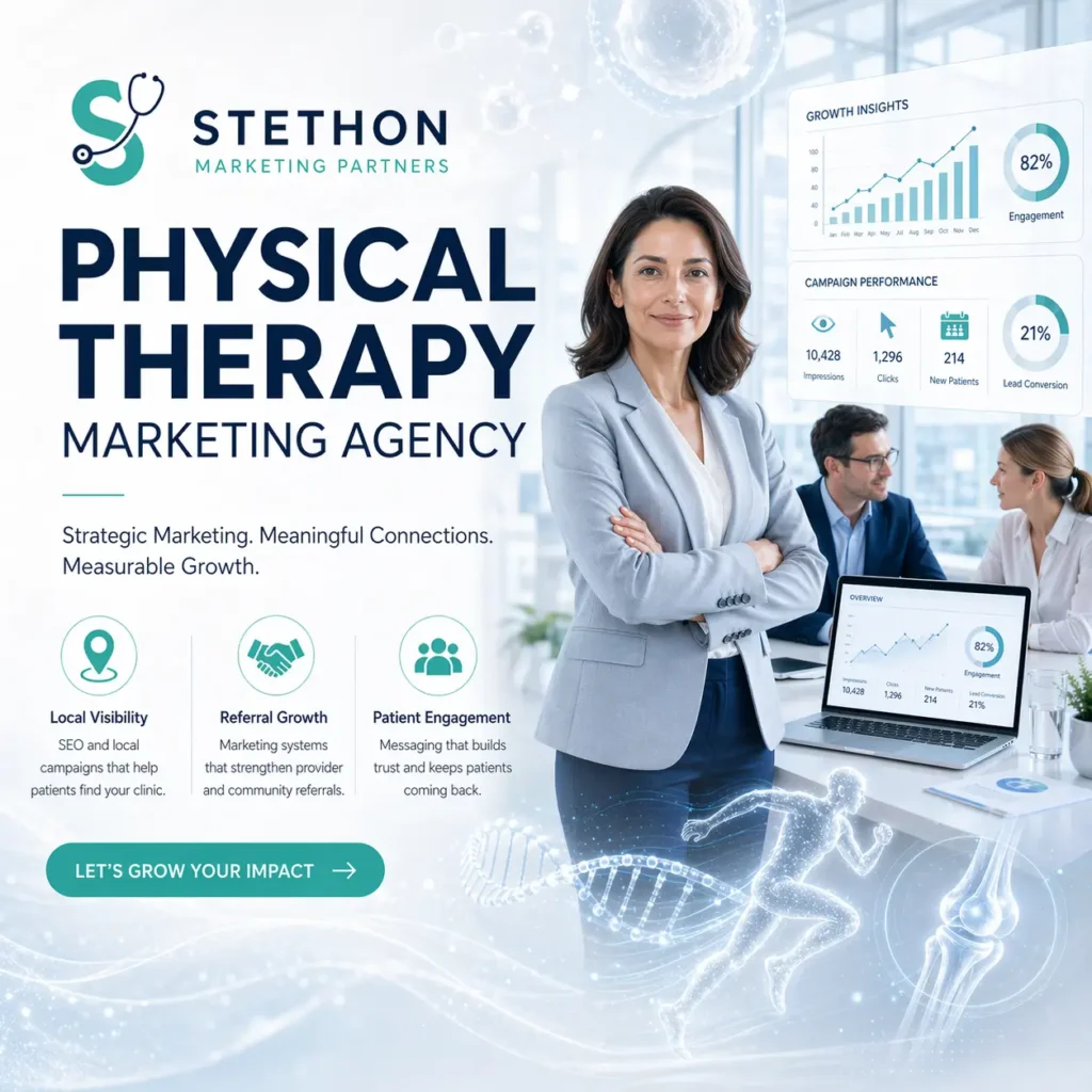physical therapy marketing agency stethon