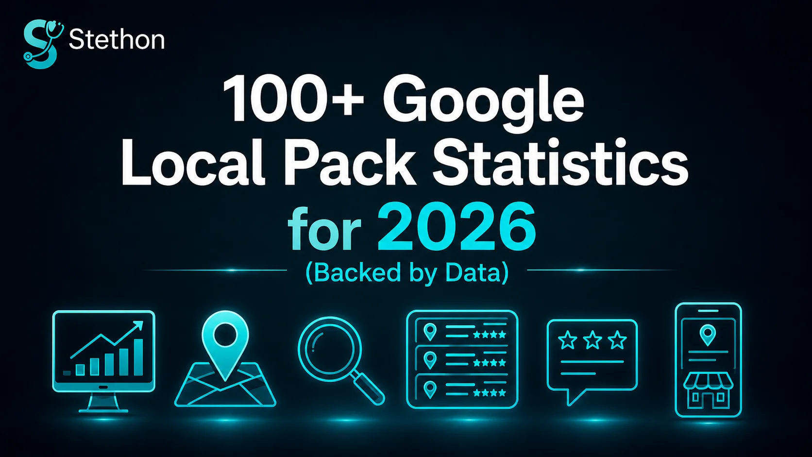 100+ Google Local Pack Statistics for 2026 2 100+ google local pack statistics for 2026 healthcare map pack benchmarks by Stethon Digital Marketing