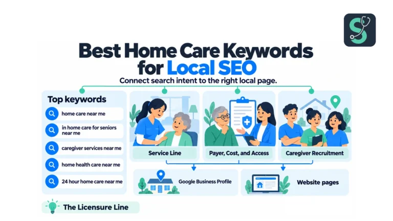 Best Home Care Keywords for Local SEO in 2026 5 Best Home Care Keywords for Local SEO infographic | Stethon Digital Marketing